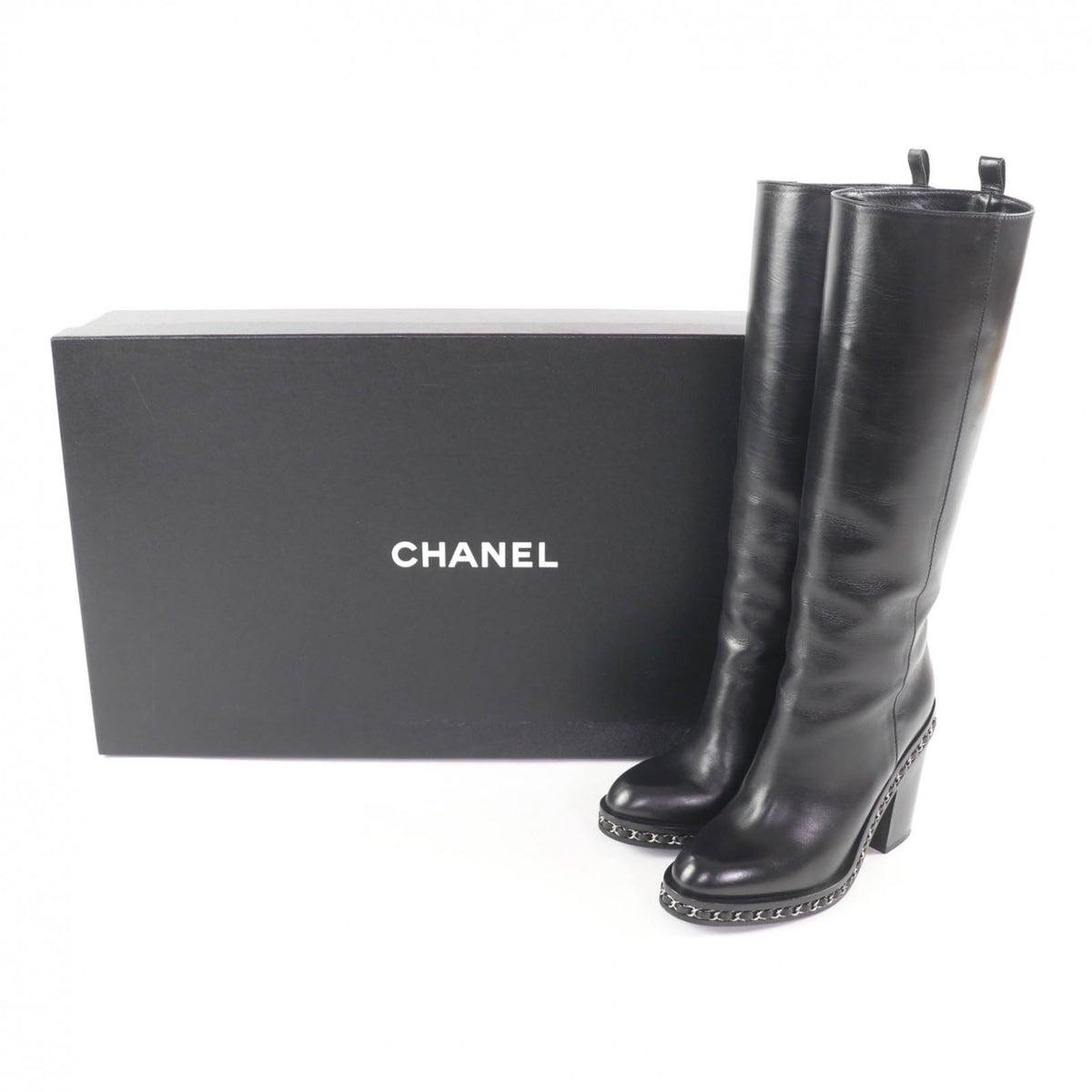 CHANEL ロングブーツ