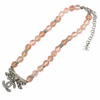 CHANEL pink CC logo crystal women's accessory / シャネル レディース ピンク CCロゴ クリスタル アクセサリー