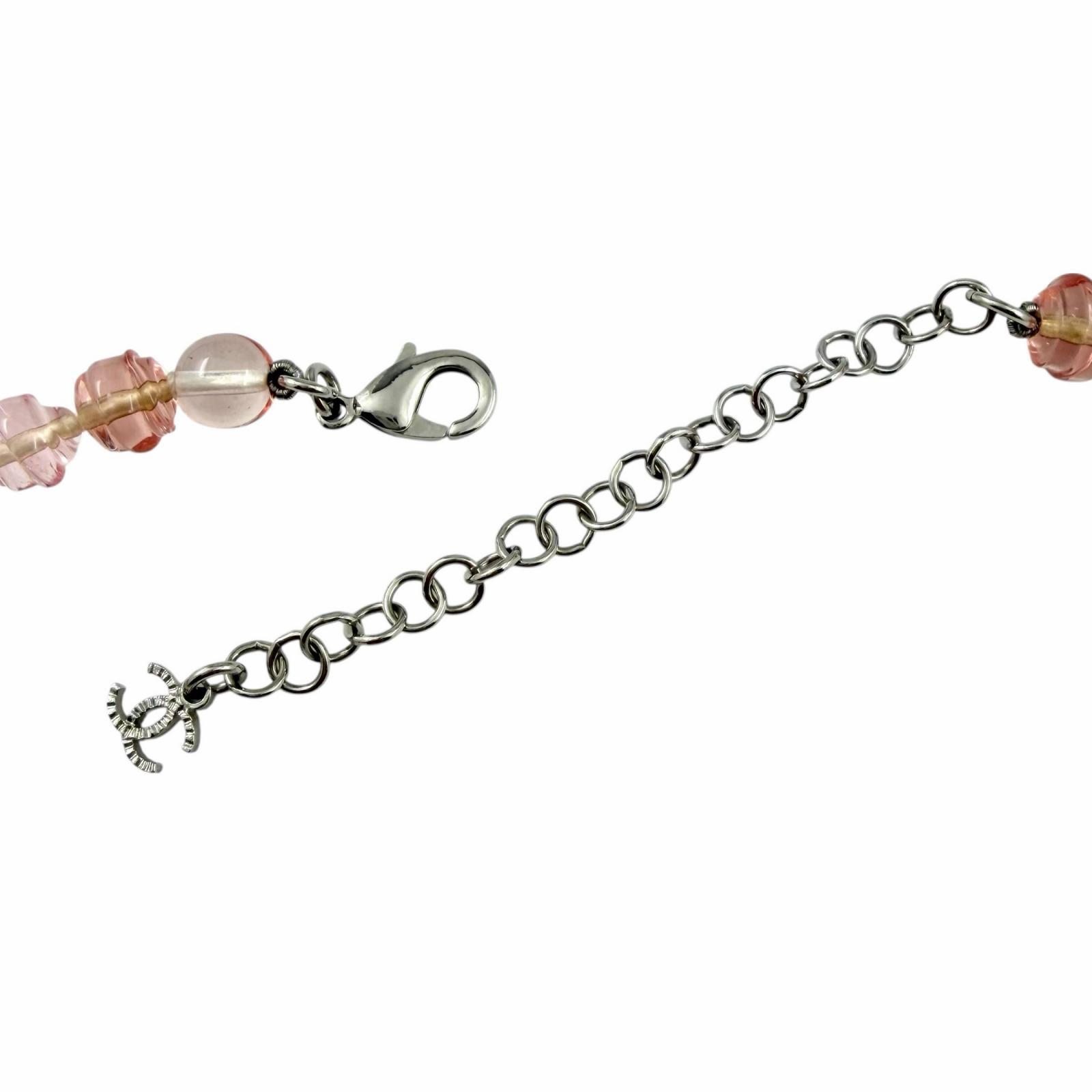CHANEL pink CC logo crystal women's accessory / シャネル レディース ピンク CCロゴ クリスタル アクセサリー