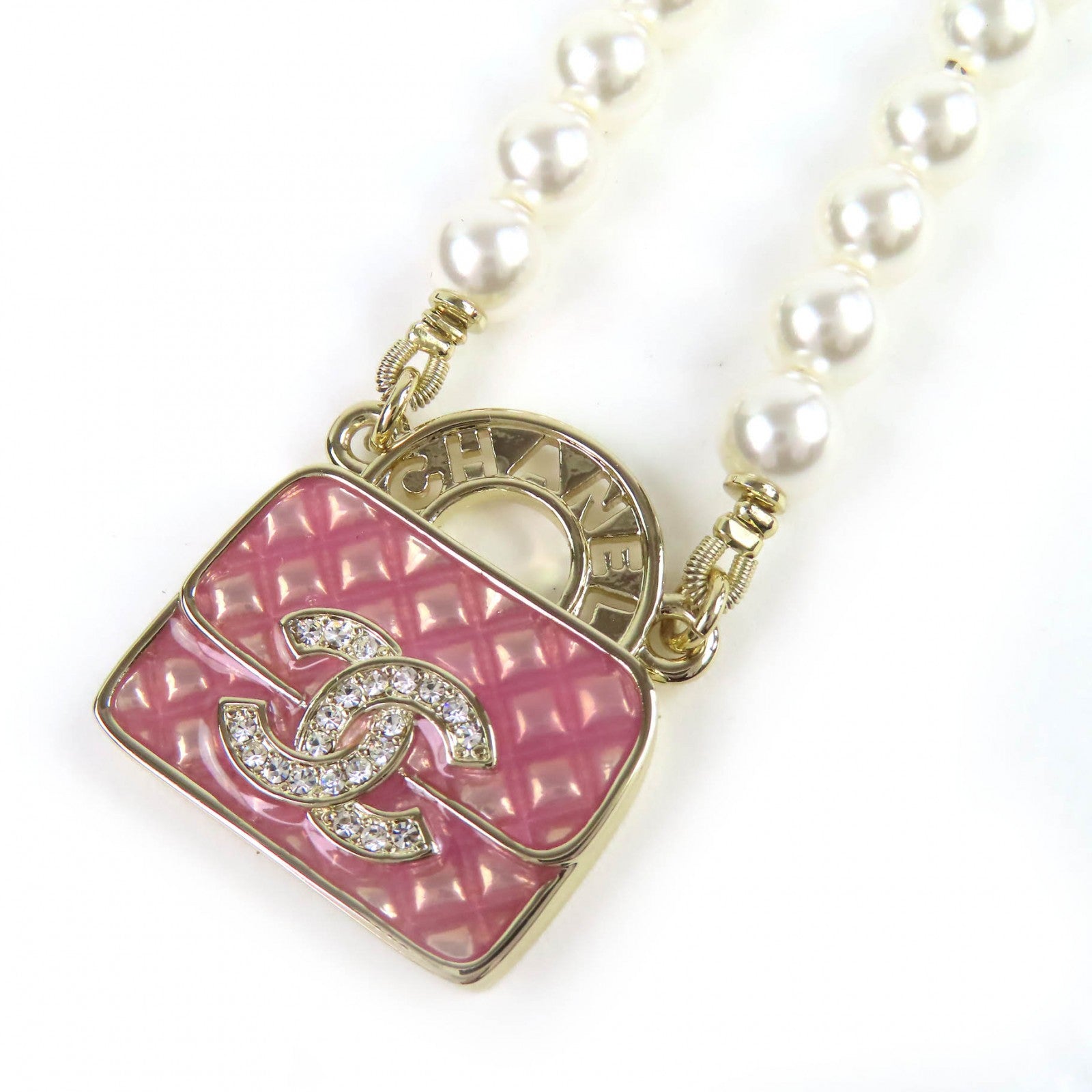 CHANEL CC logo pearl crystal women's accessory / シャネル レディース CCロゴ パール クリスタル アクセサリー