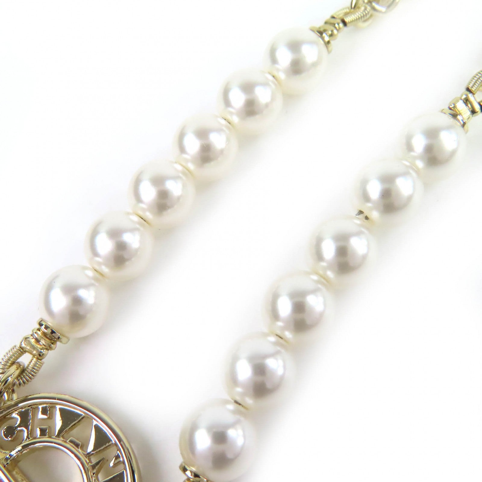 CHANEL CC logo pearl crystal women's accessory / シャネル レディース CCロゴ パール クリスタル アクセサリー