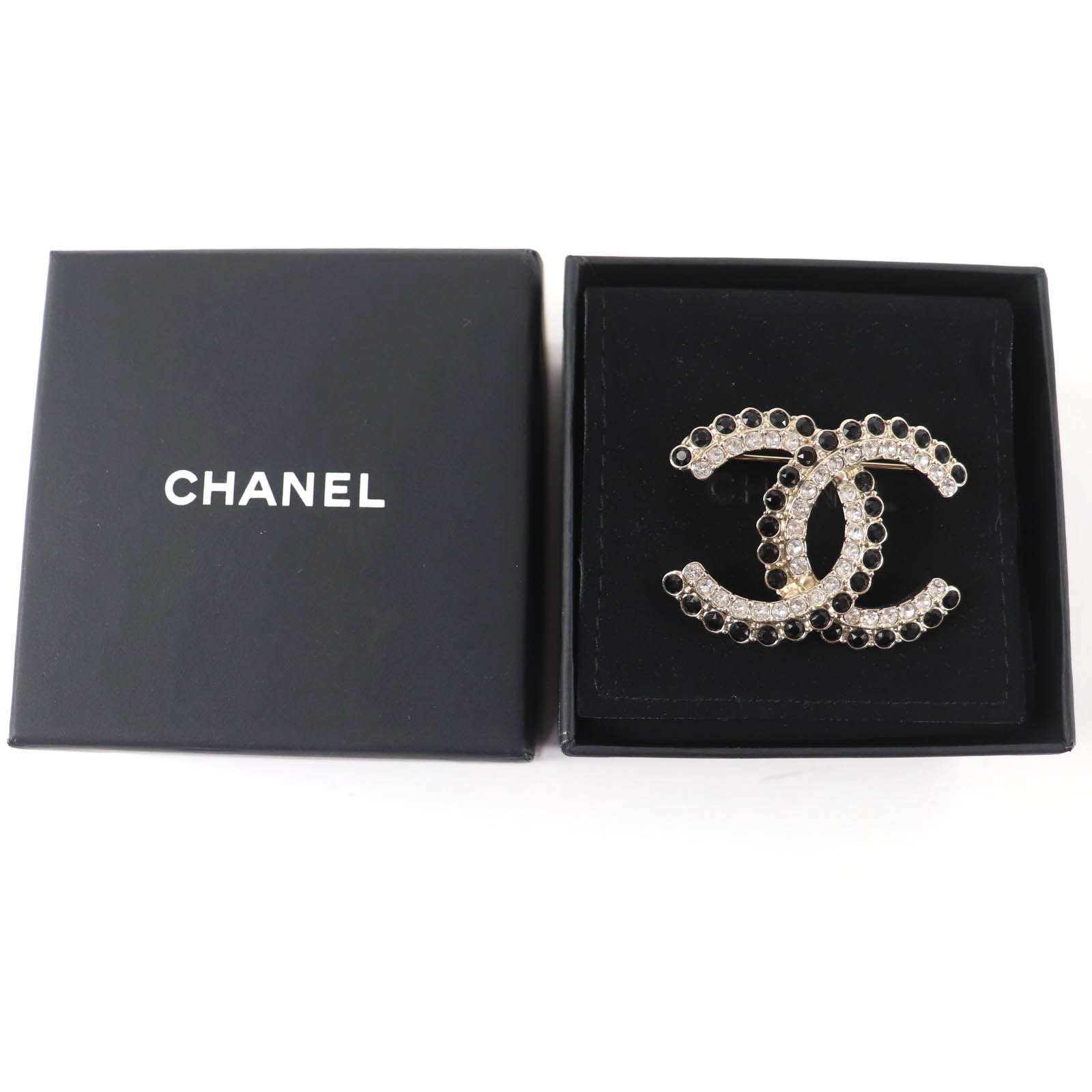 CHANEL black CC logo women's accessory / シャネル レディース ブラック CCロゴ アクセサリー