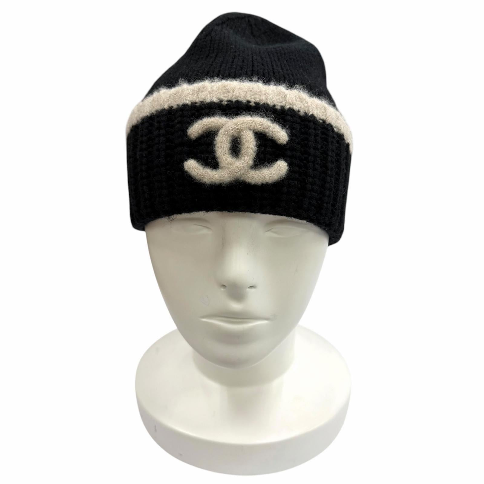 CHANEL ニットキャップ