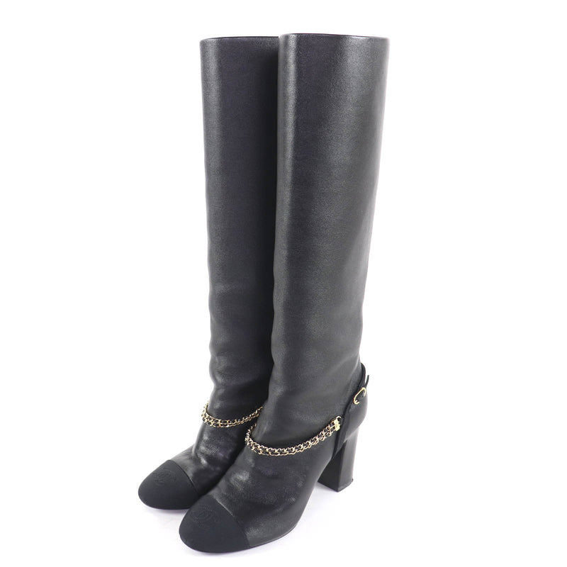 CHANEL ロングブーツ