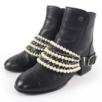 CHANEL ショートブーツ
