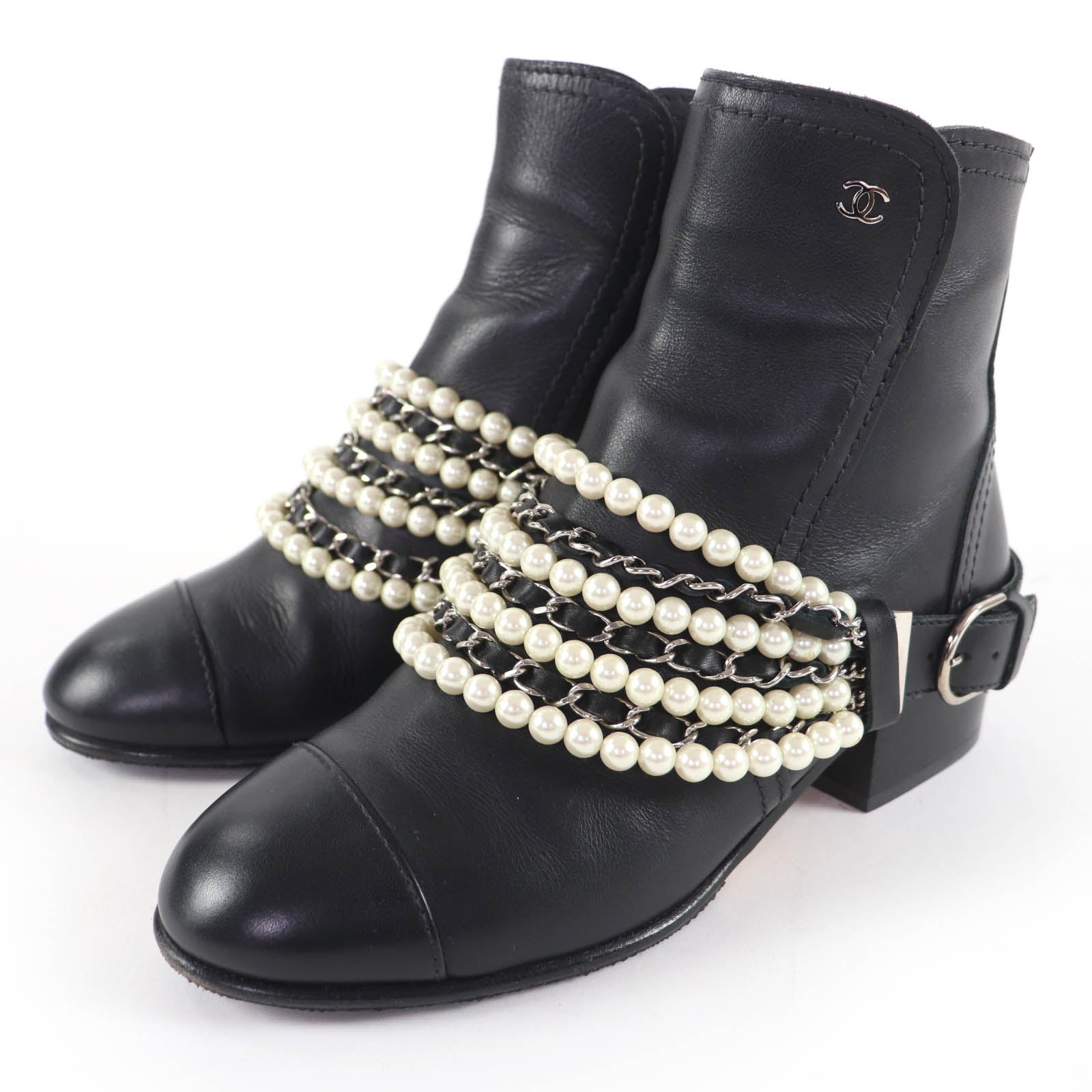 CHANEL ショートブーツ