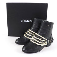 CHANEL ショートブーツ