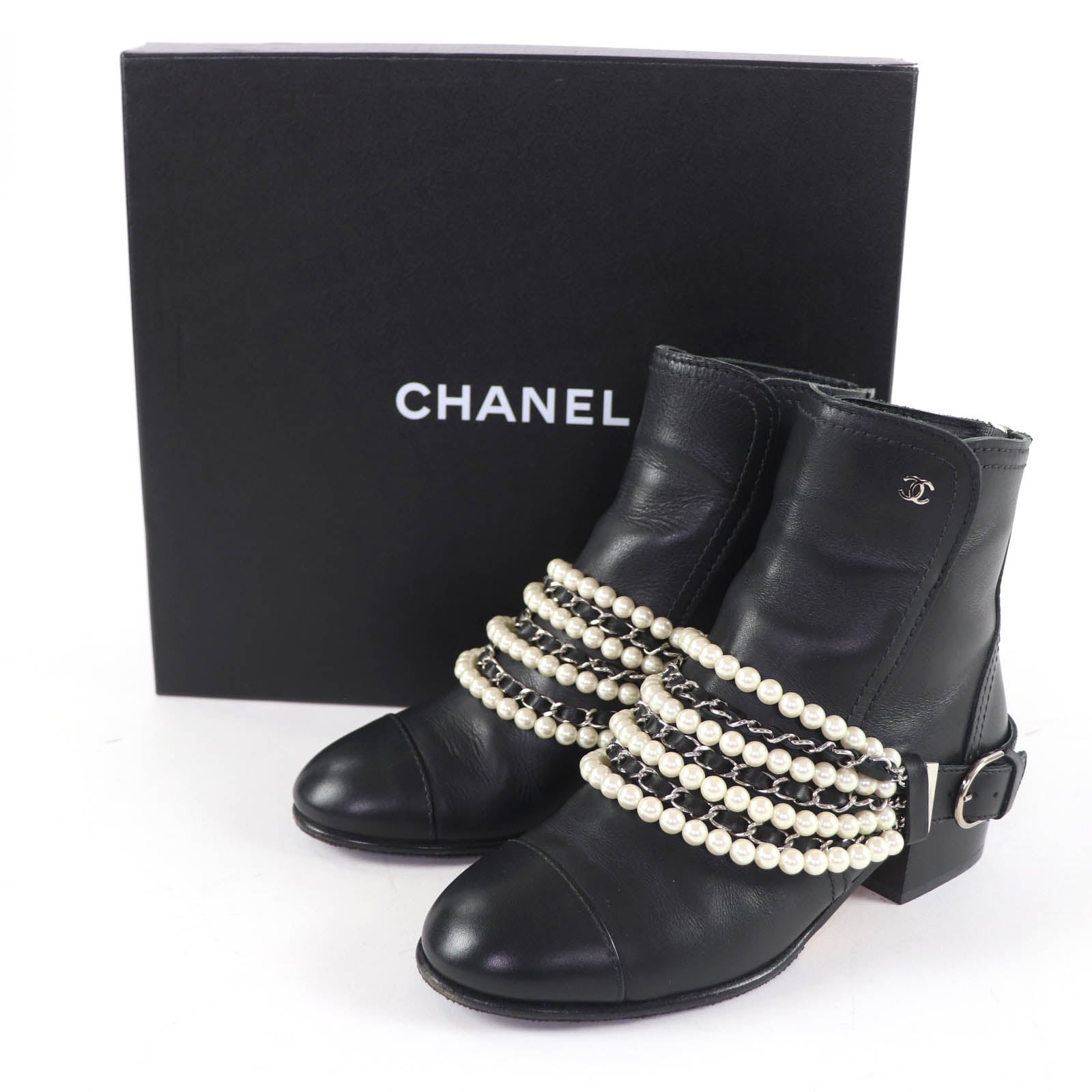 CHANEL ショートブーツ