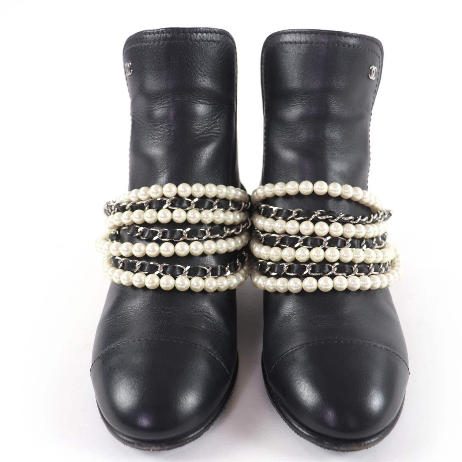 CHANEL ショートブーツ