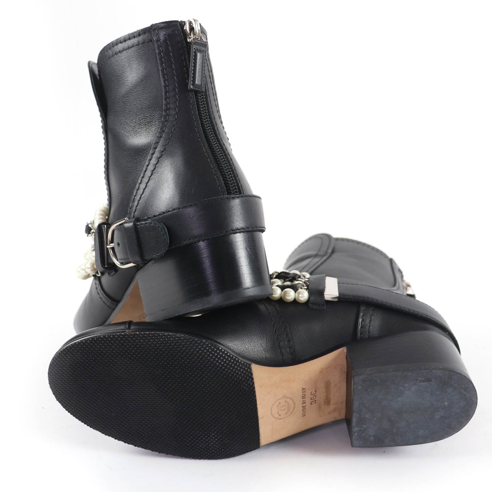 CHANEL ショートブーツ