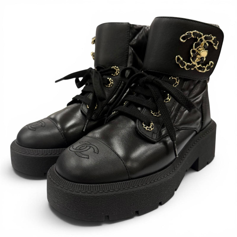 CHANEL ショートブーツ