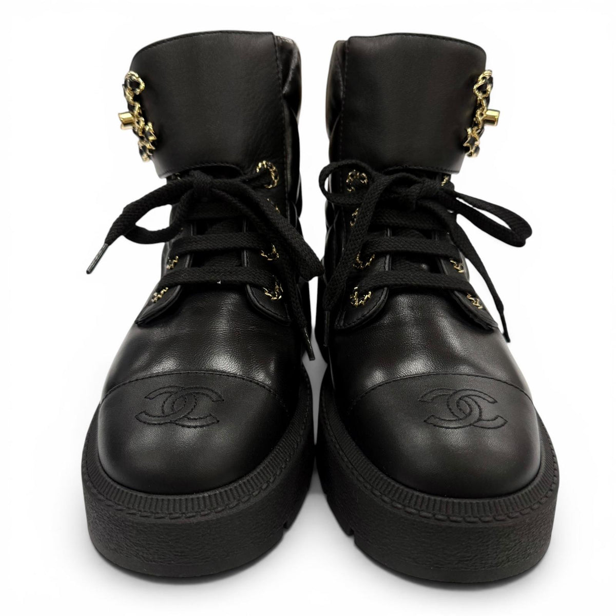 CHANEL ショートブーツ