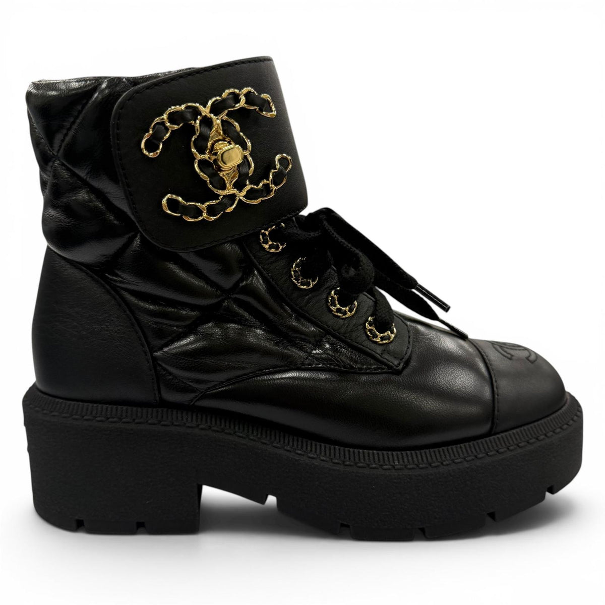 CHANEL ショートブーツ