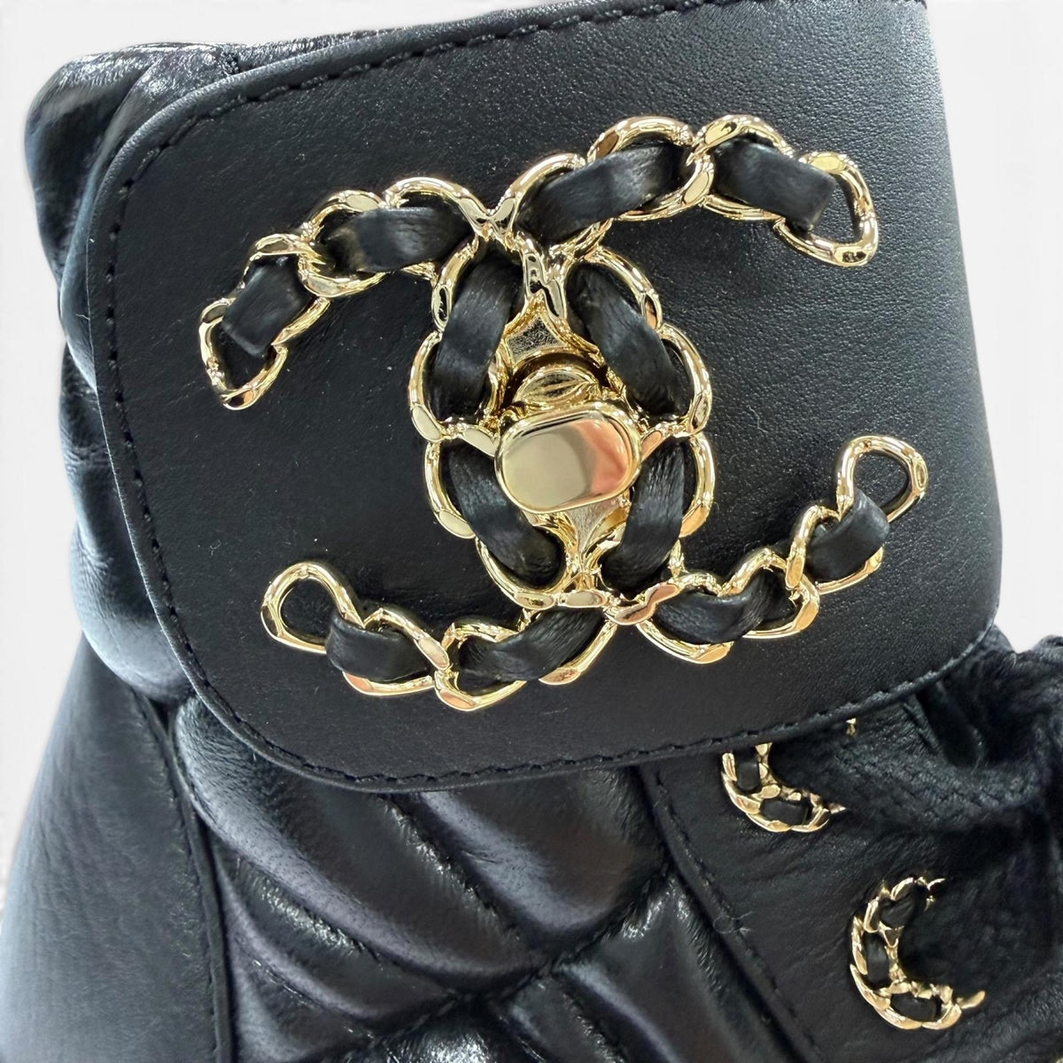 CHANEL ショートブーツ