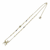 CHANEL gold CC logo pearl crystal women's accessory / シャネル レディース ゴールド CCロゴ パール クリスタル アクセサリー