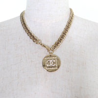 CHANEL gold CC logo crystal women's accessory / シャネル レディース ゴールド CCロゴ クリスタル アクセサリー