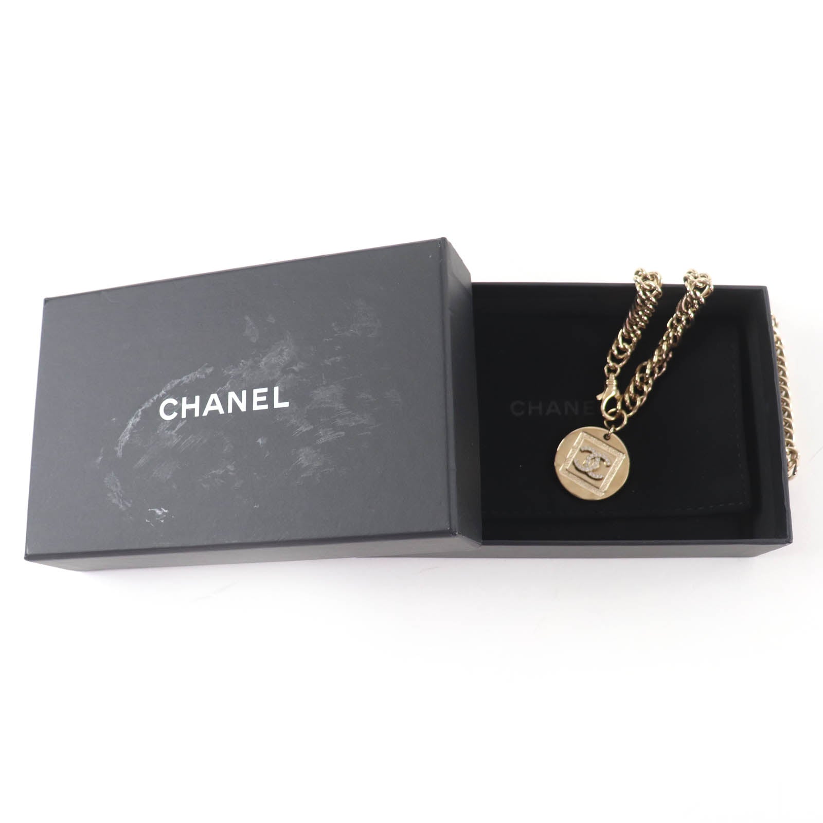 CHANEL gold CC logo crystal women's accessory / シャネル レディース ゴールド CCロゴ クリスタル アクセサリー