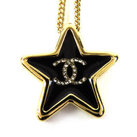 CHANEL gold CC logo crystal women's accessory / シャネル レディース ゴールド CCロゴ クリスタル アクセサリー