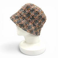 CHANEL grey tweed plaid women's accessory / シャネル レディース グレー ツイード チェック アクセサリー
