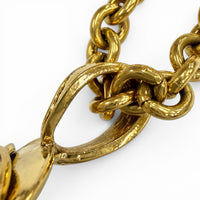 CHANEL gold CC logo chain women's accessory / シャネル レディース ゴールド CCロゴ チェーン アクセサリー