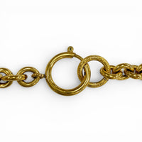 CHANEL gold CC logo chain women's accessory / シャネル レディース ゴールド CCロゴ チェーン アクセサリー