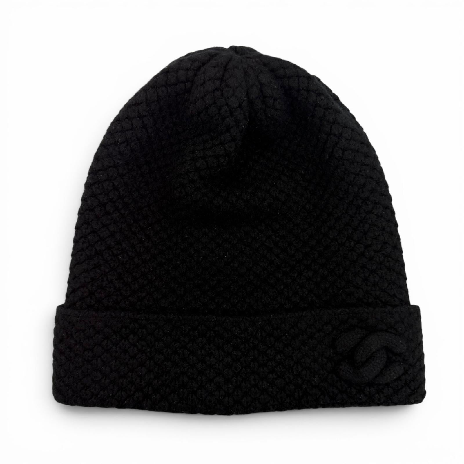 CHANEL ニットキャップ
