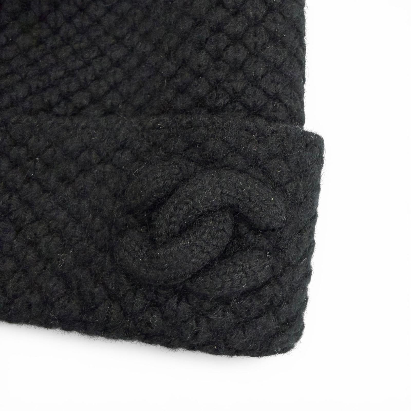 CHANEL ニットキャップ