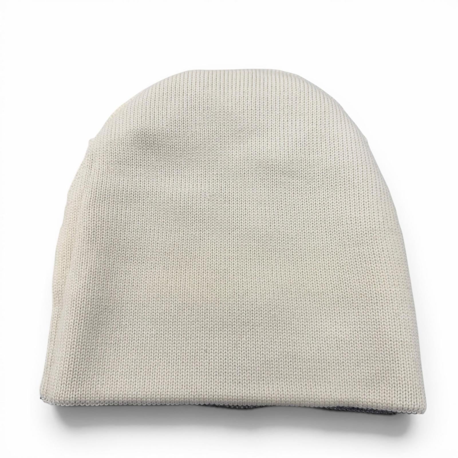 CHANEL grey knit CC logo women's accessory / シャネル レディース グレー ニット CCロゴ アクセサリー