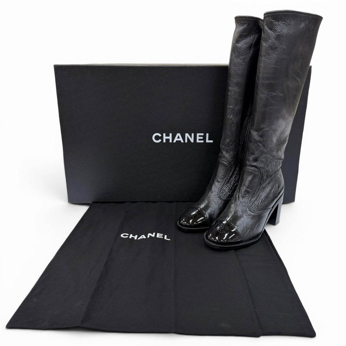 CHANEL ロングブーツ