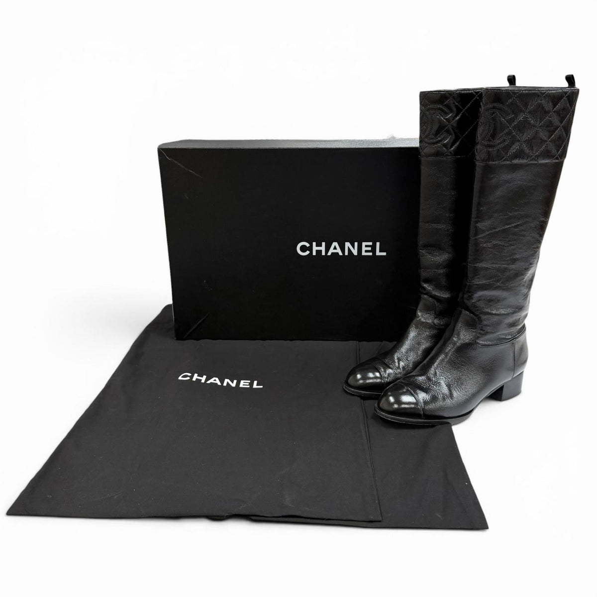 CHANEL ロングブーツ