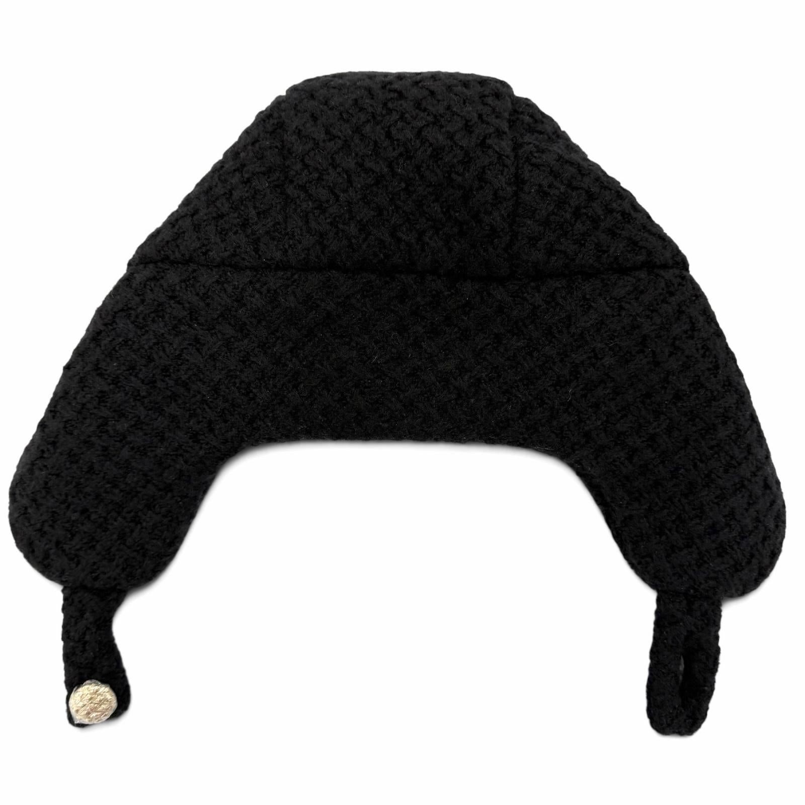 CHANEL black knit CC logo women's item / シャネル レディース ブラック ニット CCロゴ 商品