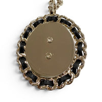 CHANEL Necklace Women COCO Mark Denim Design Chain 08