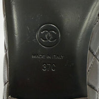 CHANEL Brown Ballet Shoes Women COCO Mark Matrasse 12