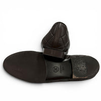 CHANEL Brown Ballet Shoes Women COCO Mark Matrasse 07