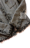 CHANEL 07S Gold Black Tweed Jacket 34 シャネル ゴールド ブラック ツイード ジャケット 即発