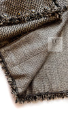CHANEL 07S Gold Black Tweed Jacket 34 シャネル ゴールド ブラック ツイード ジャケット 即発