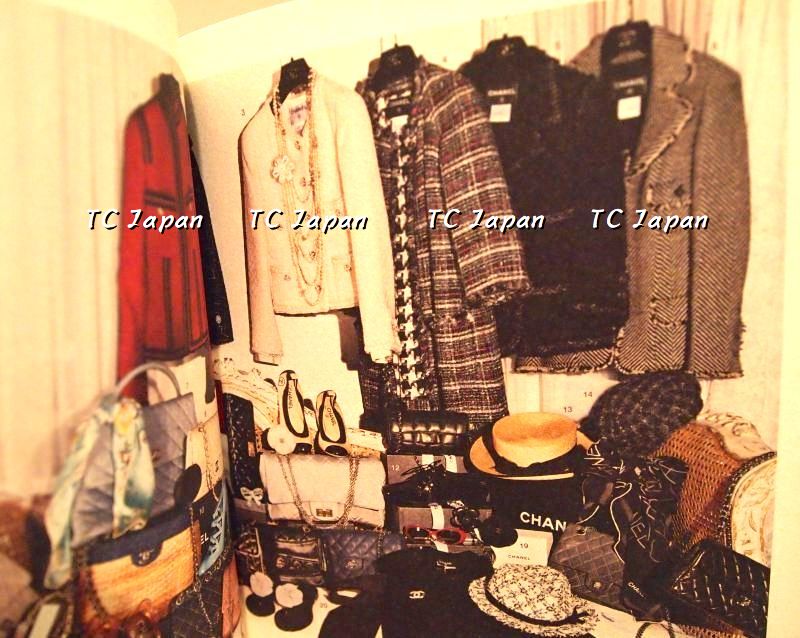 CHANEL 06A Black Herringbone Chevron Wool Tweed Jacket Skirt Suit 34 シャネル ブラック シェベロン ウール ツイード ジャケット スカート スーツ 即発 - TC JAPAN