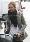 CHANEL 06A Brown Herringbone Chevron Wool Tweed Jacket Kate Moss 38 シャネル ブラウン シェベロン ウール ツイード ジャケット ケイトモス着 即発