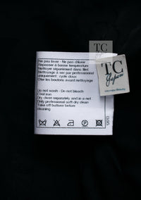 CHANEL 12A Gray Black Silver Gold Metallic Tweed Jacket 38 シャネル グレー ブラック シルバー ゴールド メタリック ツイード ジャケット 即発