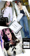 CHANEL 06A Black Ribbon Silk Penelope Cruz Cardigan Jacket Tops 38 40 44 シャネル ブラック リボン シルク ブラウス カーディガン ジャケット 即発