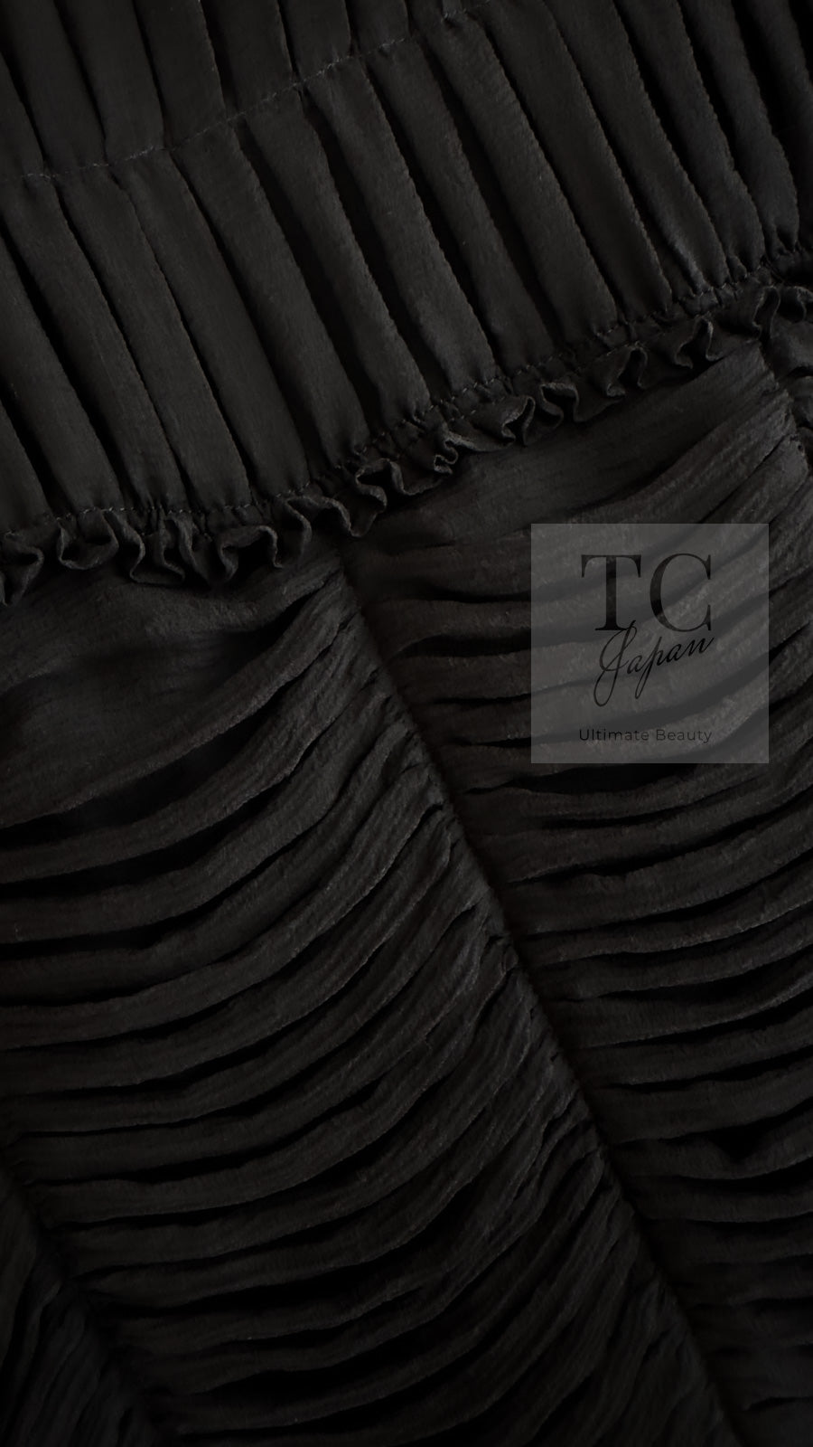 CHANEL 06A Black Ribbon Silk Penelope Cruz Cardigan Jacket Tops 38 40 44 シャネル ブラック リボン シルク ブラウス カーディガン ジャケット 即発