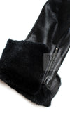 CHANEL 05A Black Rabbit Lapan Leather Jacket Coat 36 38 40 42 シャネル ブラック レザー ラビットファー ラパン ジャケット コート 即発