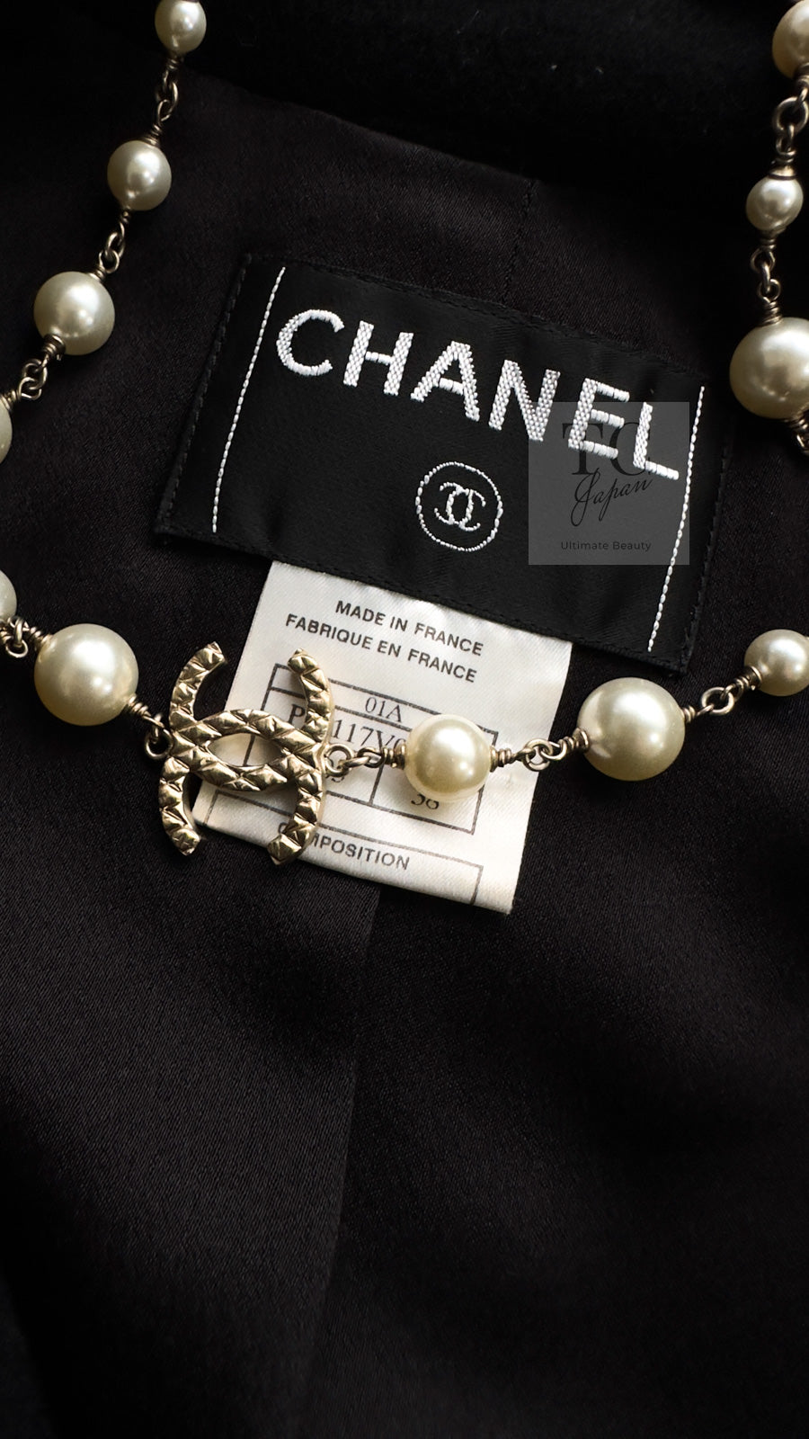 CHANEL 01A Vintage Black Cashmere Double Jacket Coat 38 シャネル ヴィンテージ ブラック カシミア ダブル ジャケット コート 即発