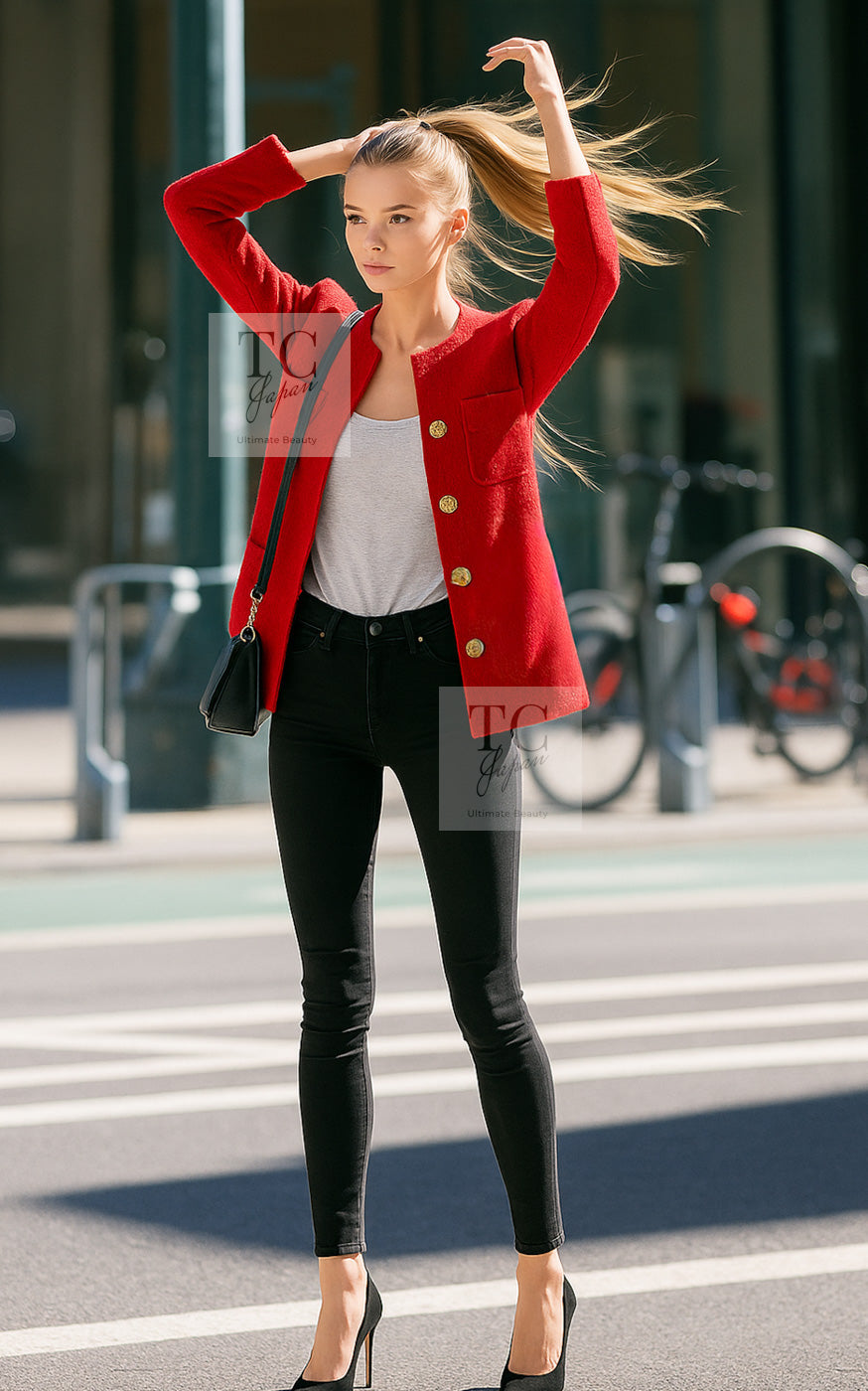 極美品★完売シャネルCHANELスプリングコレクション★定番ジャケット 極美品☆完売シャネルCHANELスプリングコレクション☆定番