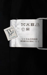 CHANEL 22S Black Mix Color Check Cotton Jacket 42 シャネル ブラック ミックスカラー チェック コットン ジャケット 即発