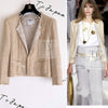 CHANEL 03S Beige Silk Cropped Cardigan Jacket 36 シャネル ベージュ シルク クロップド カーディガン ジャケット 即発