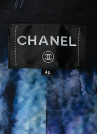 CHANEL 20PF Multicolor Mix Braid Trim Silk Wool Tweed Jacket 38 46 48 シャネル マルチカラー ミックス ブレイドトリム シルク ウール ツイード ジャケット 即発