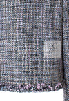 CHANEL 03A Lavender Pink Gray Multicolor Lesage Wool Tweed Jacket 34 36 シャネル ラベンダー ピンク グレー ルサージュ ツイード ジャケット 即発