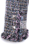 CHANEL 03A Lavender Pink Gray Multicolor Lesage Wool Tweed Jacket 34 36 シャネル ラベンダー ピンク グレー ルサージュ ツイード ジャケット 即発