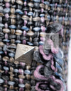 CHANEL 03A Lavender Pink Gray Multicolor Lesage Wool Tweed Jacket 34 36 シャネル ラベンダー ピンク グレー ルサージュ ツイード ジャケット 即発